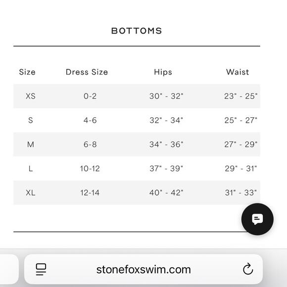 Stone Fox Swim Roca Bikini Bottom Retro Pop - Picture 3 of 12